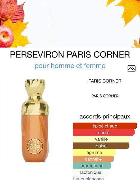 Parfum Paris Corner Unisexe
