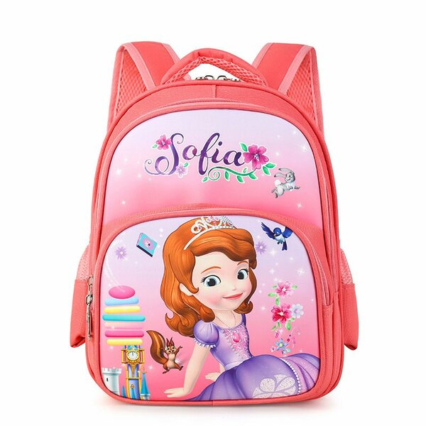 Sac à dos enfant princesse rose