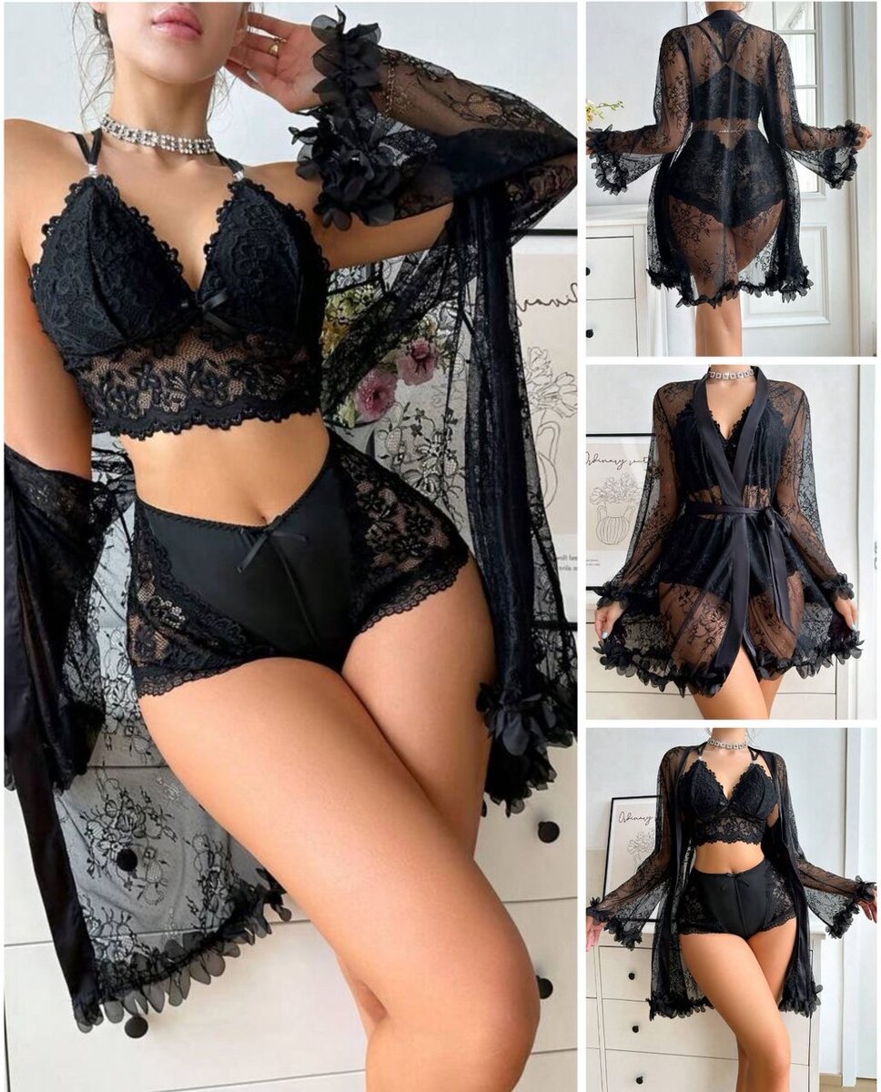 Ensemble Lingerie Dentelle Sexy