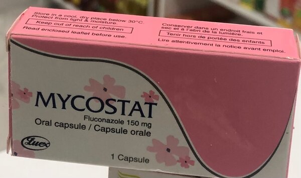 MYCOSTAT 150MG CAPSULE 1,s