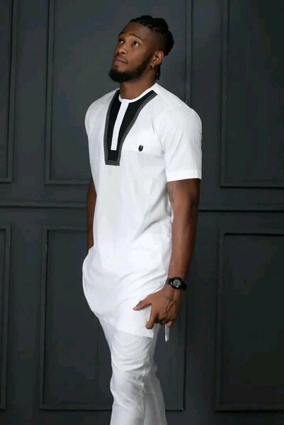 Boubou Africain Homme Élégant