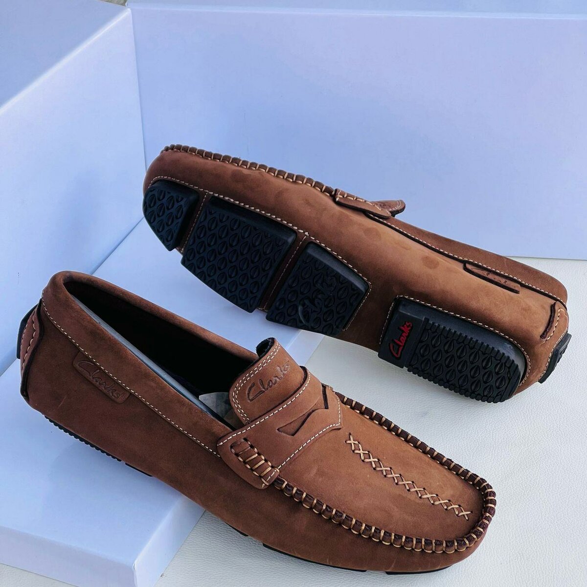 Clarks loafers