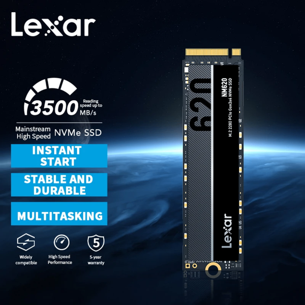 Lexar NM620 SSD NVMe 3500 256G