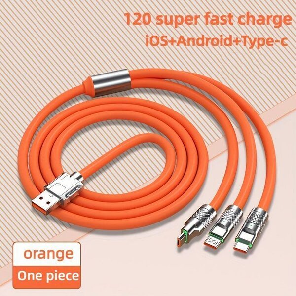 Cable de Charge rapide 3 en 1