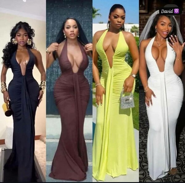 Robe élégante soirée moulante