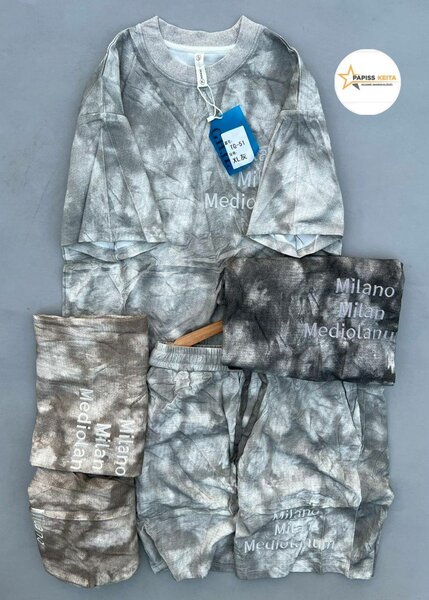 Ensemble décontracté tie-dye