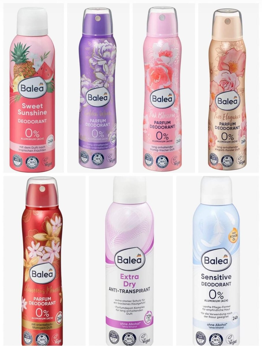 Balea Déodorant Parfum Frais