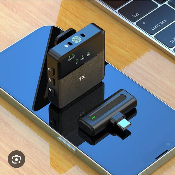 Type c wireless mic with ANC