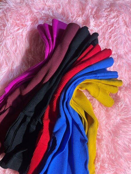 Cyclistes colorées en coton