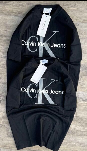 T-shirt Calvin Klein Noir Unisexe