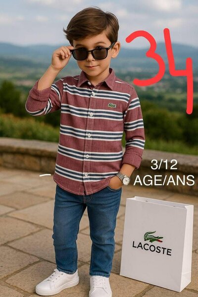 Chemise Enfant Élégante Lacoste