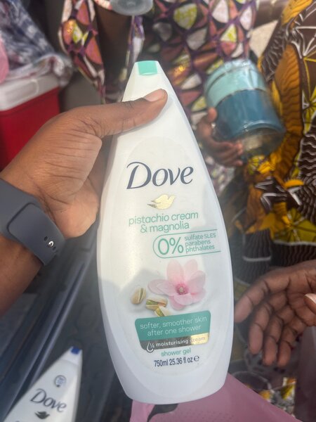 Dove body wash and Febreze