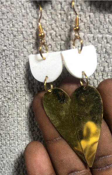 Boucles d'oreilles pendantes élégantes