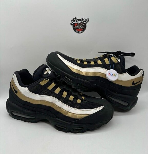 Baskets Nike Air Max 95 Noir Doré