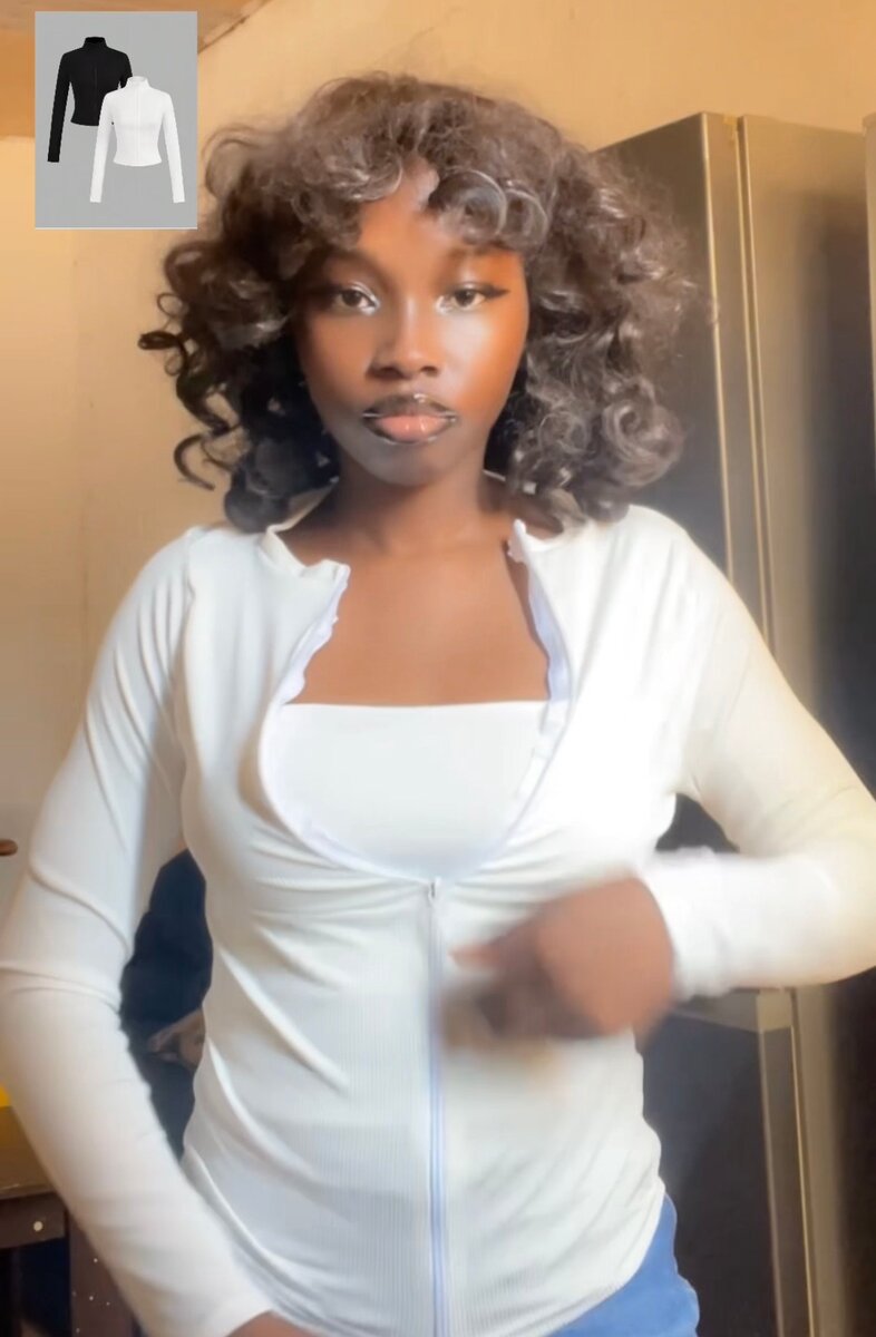 Veste zippée élégante