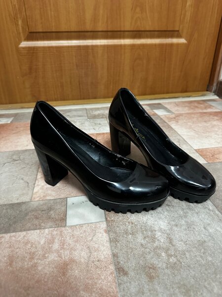 Черные Лаковые Туфли