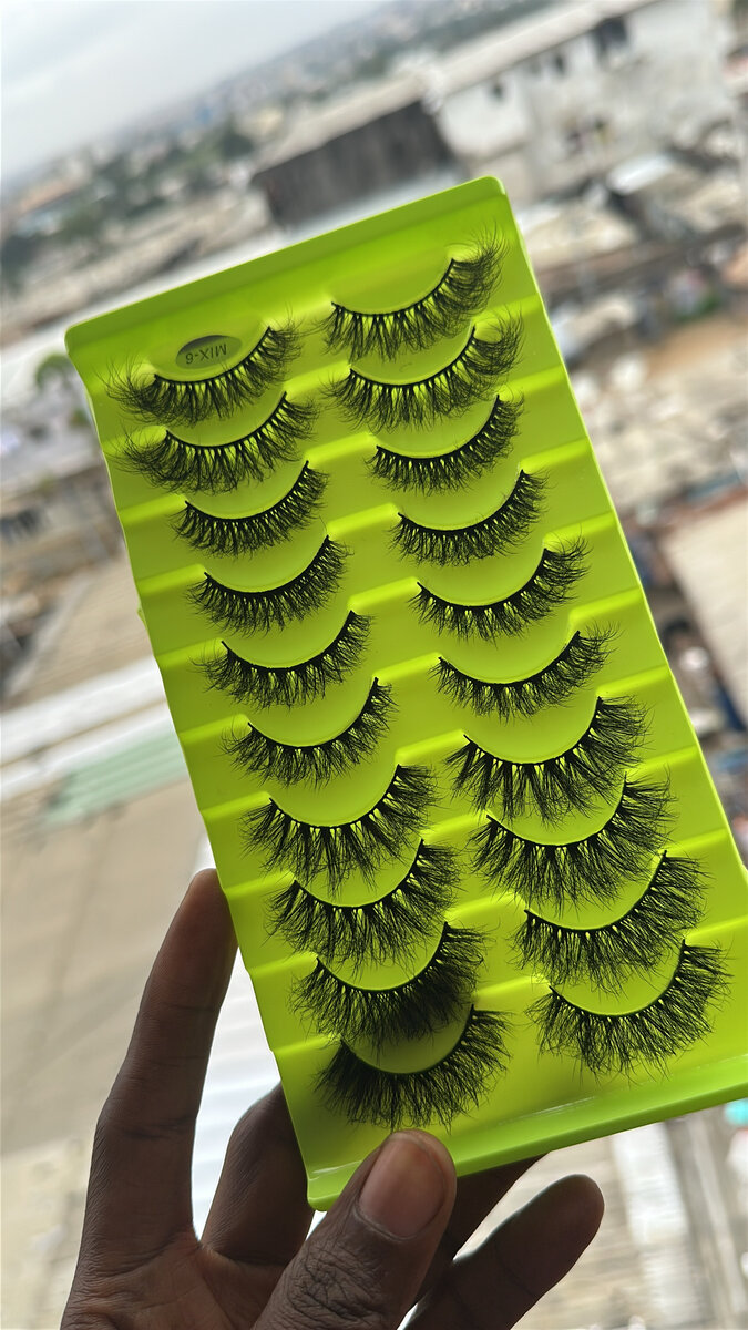 Lot de Faux Cils 3D Volume