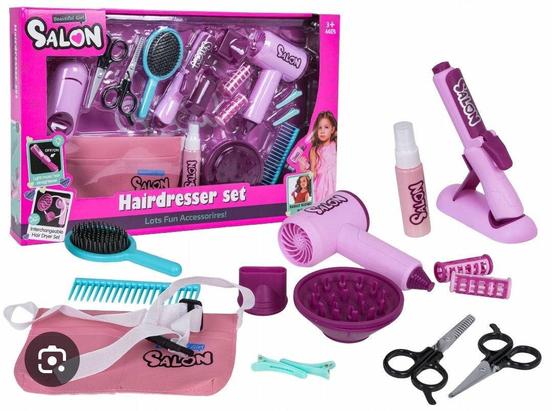 Coiffure Ensemble Jeu Enfant