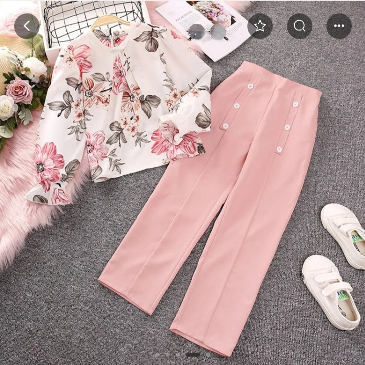 Girls casual Trouser and Top