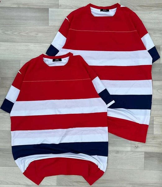 T-shirt rayé en coton