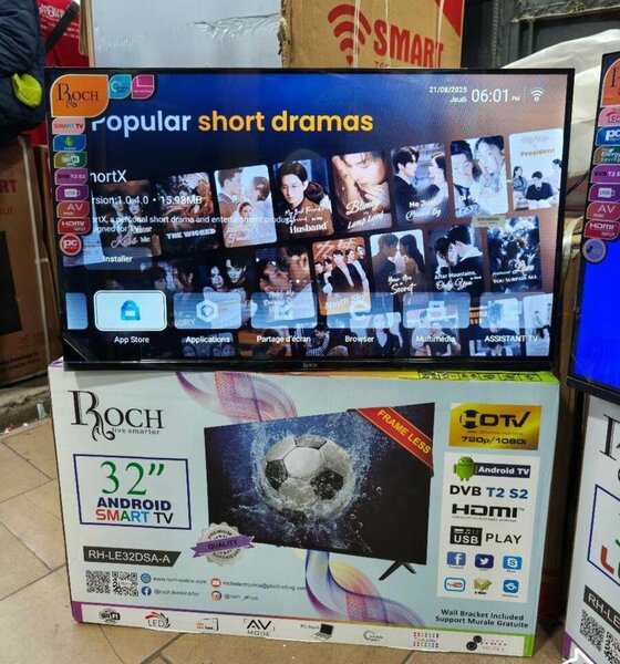 Téléviseur Android 32" HD