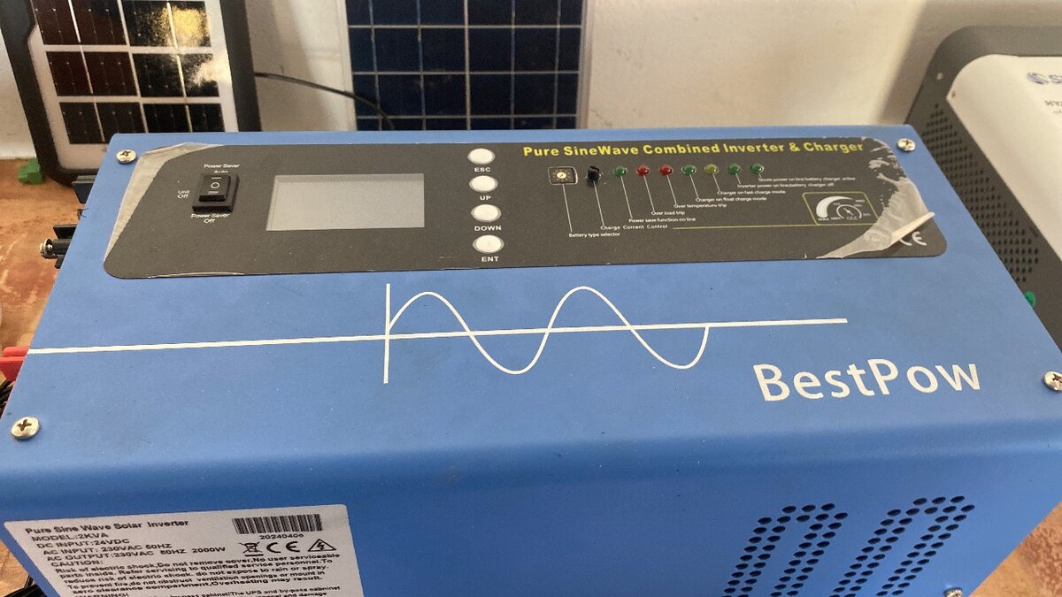 Bestpow inverter 2kva, 3kva and 5kva.