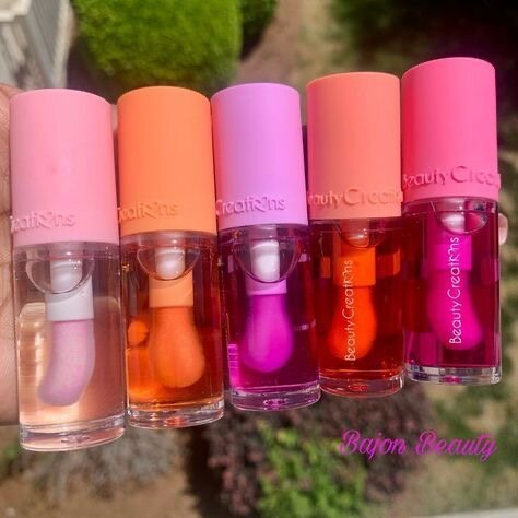 Ensemble de gloss coloré