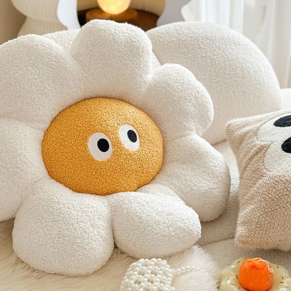 Coussin fleur douce et mignonne