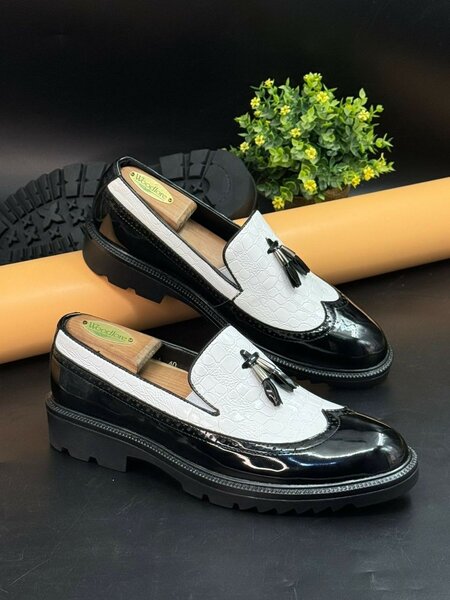 Office Wear White And Black