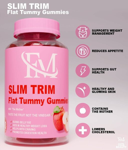 Flat tummy gummies and tea