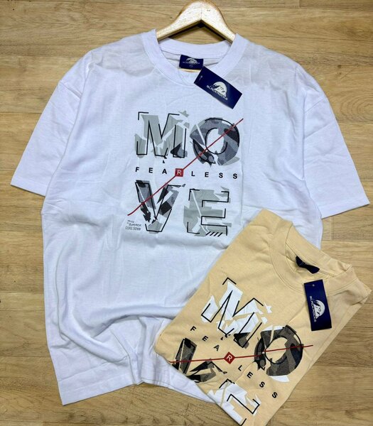 T-shirts en coton imprimé