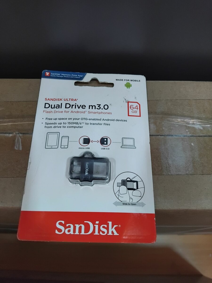 Sandisk ultra flair 64GB dual drive