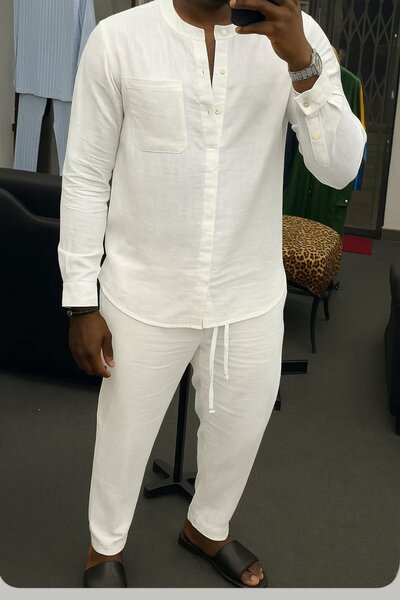 Ensemble décontracté en lin