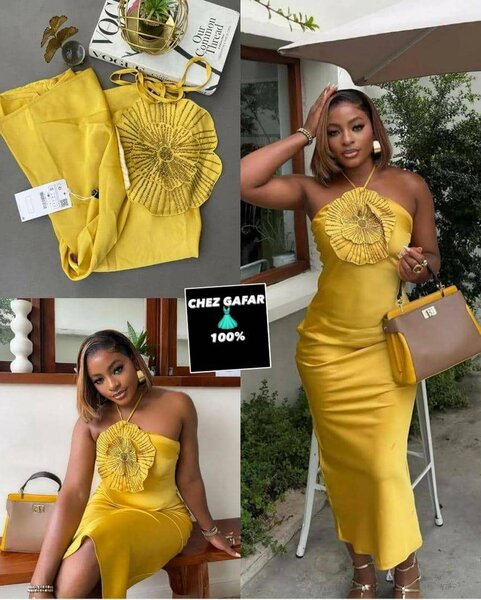Robe Midi Á La Mode
