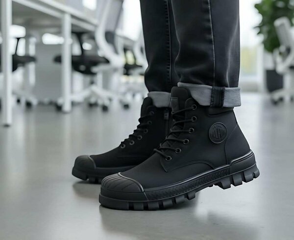 Bottes élégantes et robustes