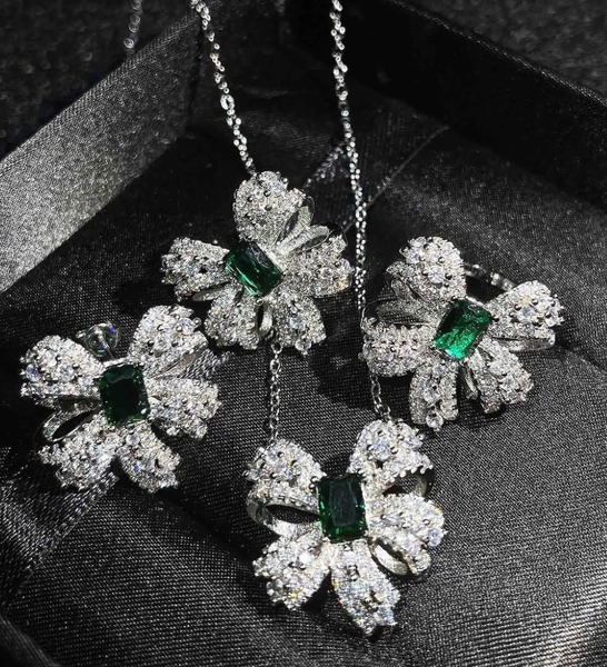 Luxury Diamond Set Stainless steel