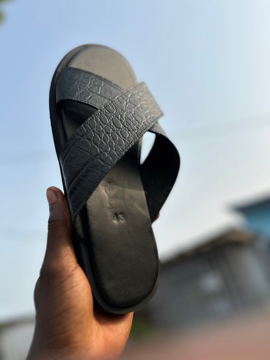 Sandales en cuir pour homme