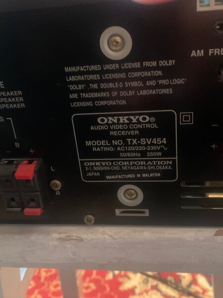 Усилитель ONKIO 454 TX-SV454. 75 Ватт