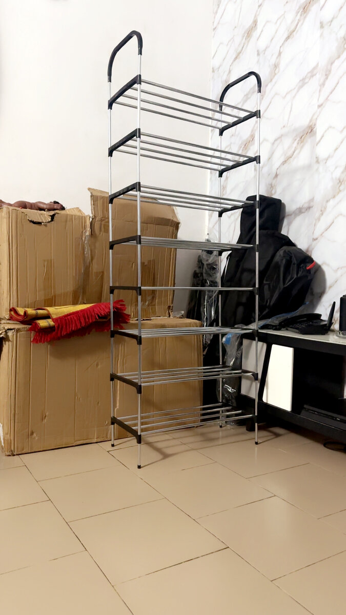 Étagère à chaussures 8 niveaux