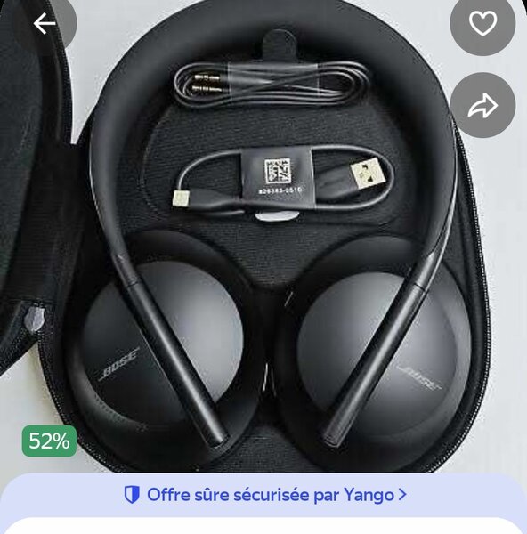 Casque Bose QuietComfort