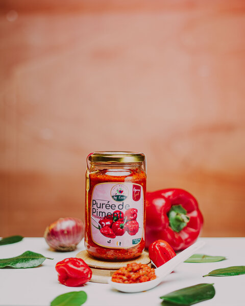 Piment rouge assaisonné