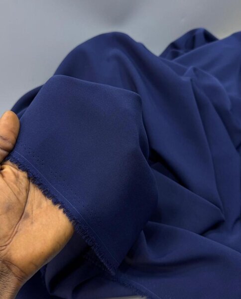 Tissu bleu marine élégant