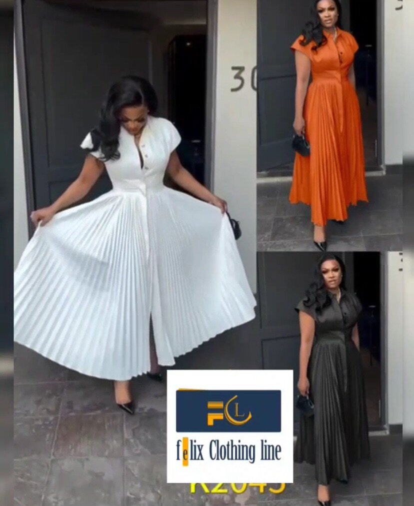 Luxury long dress for occasions