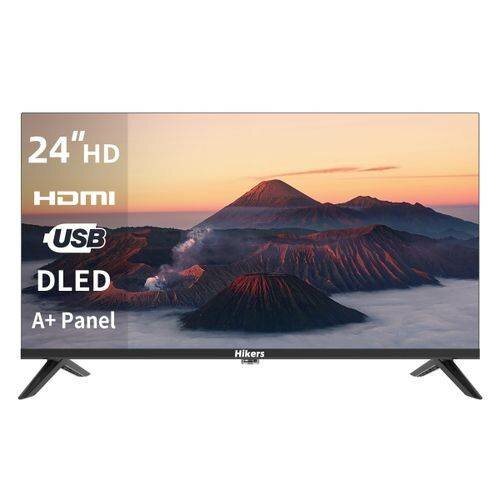Hikers SLIM LED TV 24'' TV-Analogique-12 Mois De Garantie