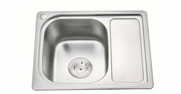 SHINNY FINISHED SINGLE BOWL STAINLESS STEEL KITCHEN SINK SC-