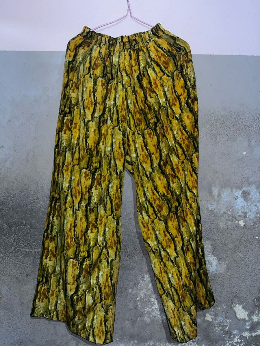 Pantalons amples imprimés