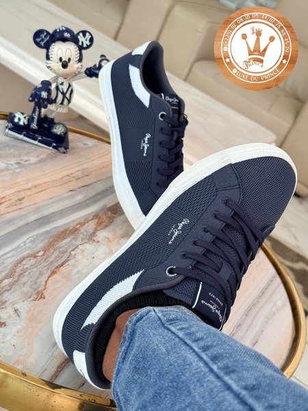 Pépé Jeans baskets en toile