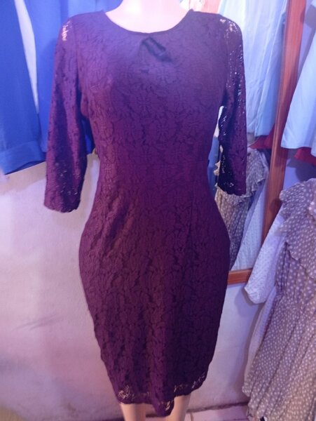 Robe en dentelle élégante