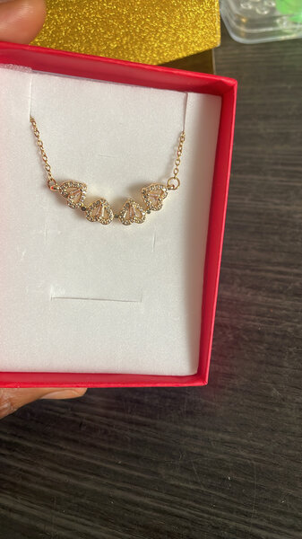 Collier Papillon Doré