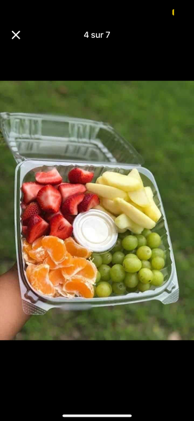 Salade fraîche en boîte